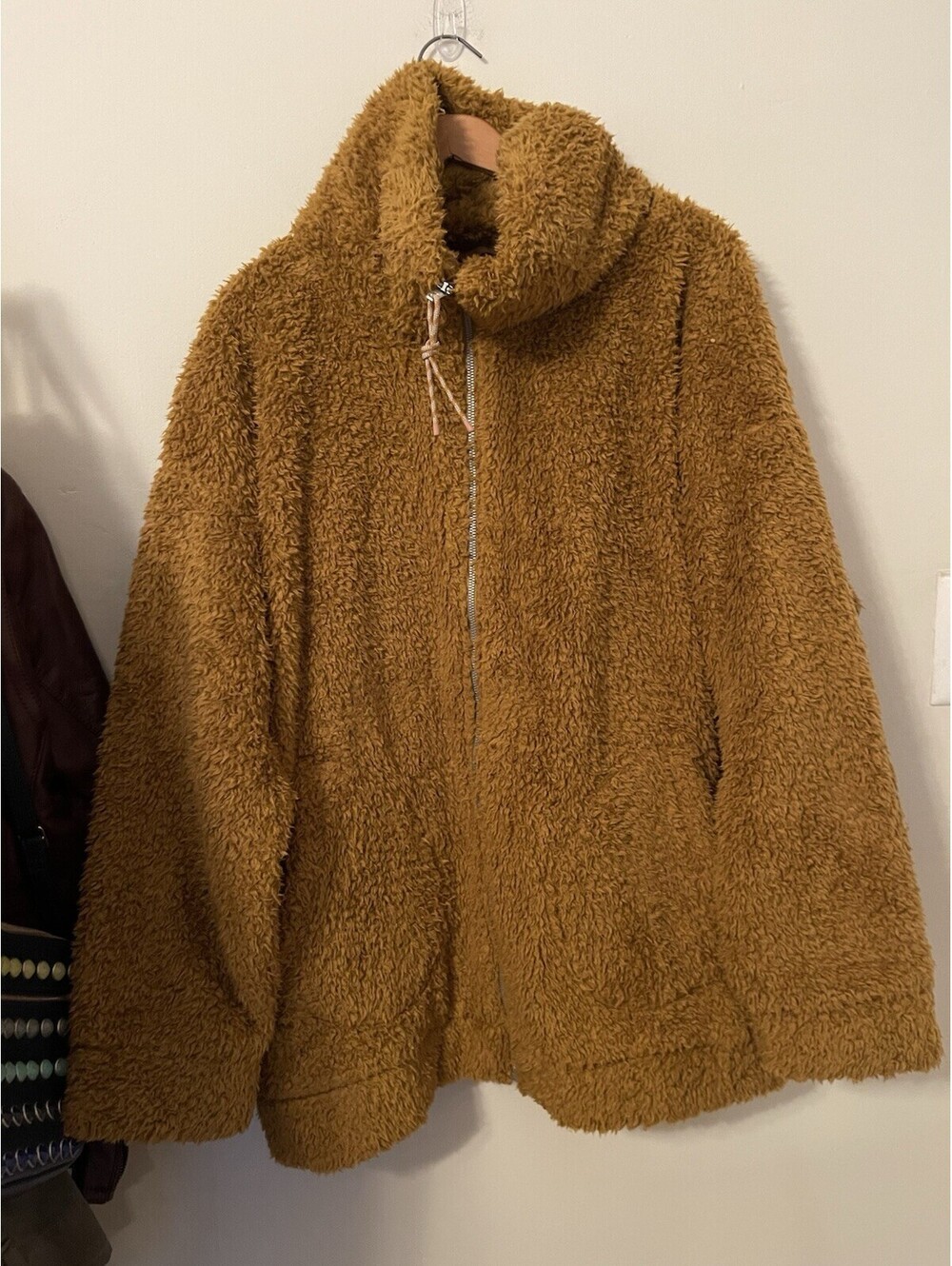 Lululemon Teddy Fleece Zip Up Jacket Size 12 Oh So Sherpa Outerwear Oversized